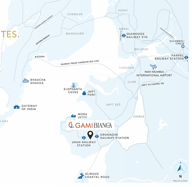 Gami Bianca Dronagiri Location Map